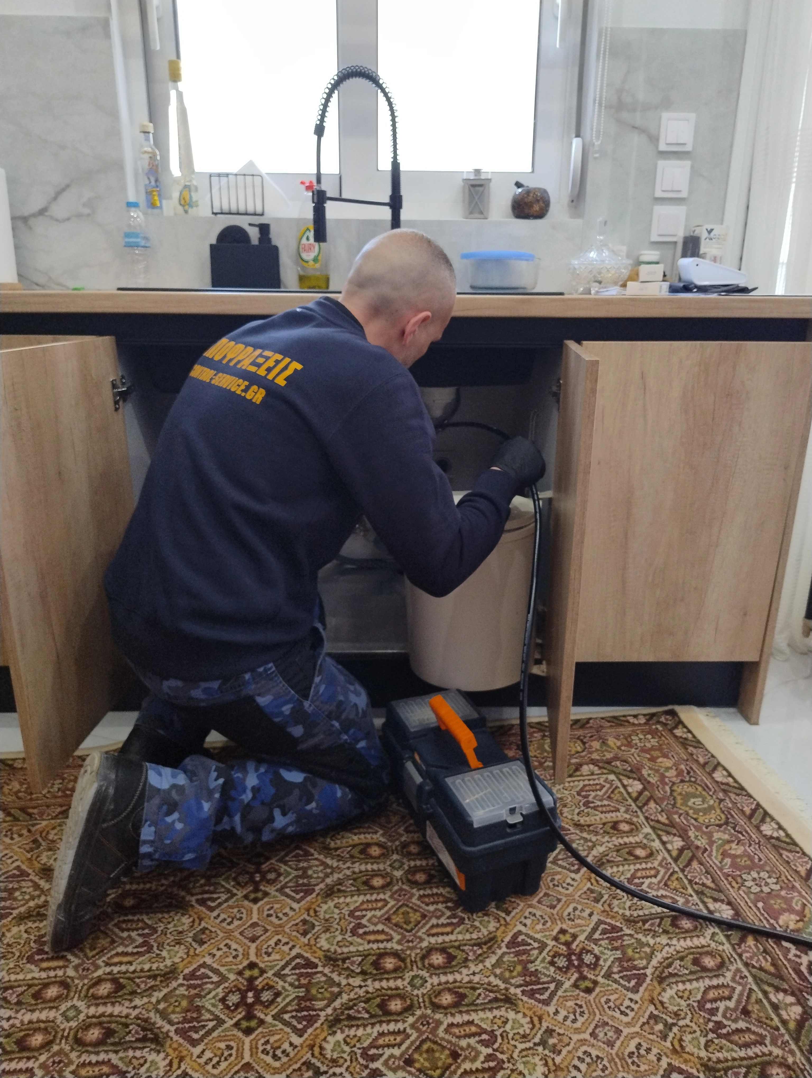 Αποφράξεις Καθέτου Κουζίνας